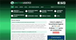 Desktop Screenshot of directorio-logistico.com.mx