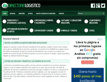 Tablet Screenshot of directorio-logistico.com.mx